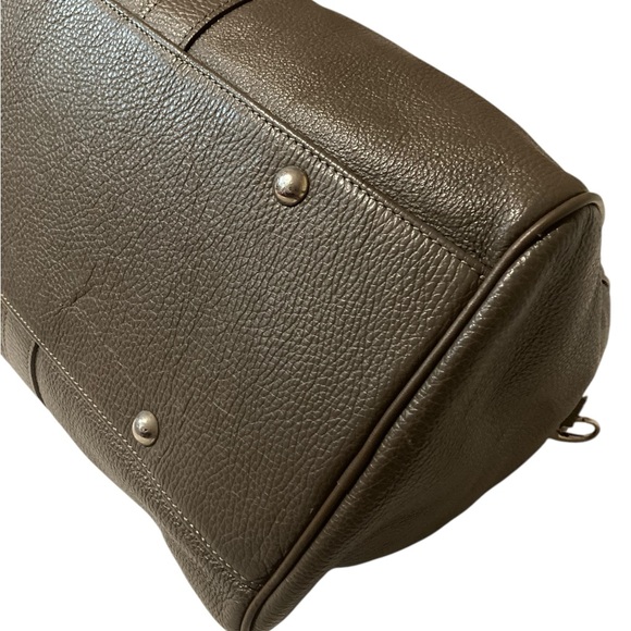 Doucal’s 1973 Men's Leather Duffel Overnight Bag - Picture 7 of 10